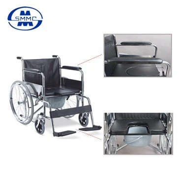 Manual Wheelchair with Commode