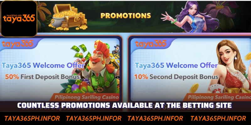 Countless Promotions Available at the Betting Site