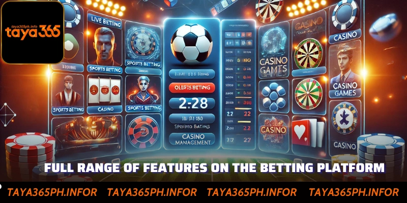 Full Range of Features on the Betting Platform